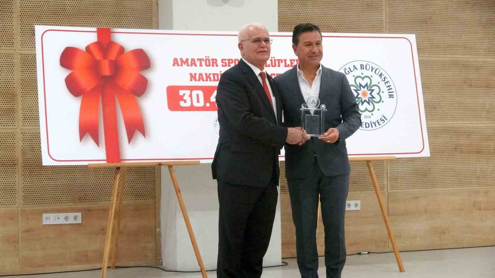 Muğla Büyükşehir Belediyesi’nden Amatör Spor Kulüpleri’ne destek