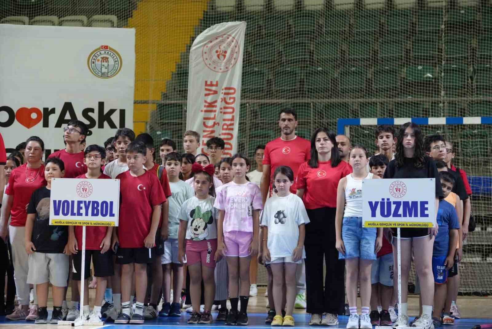 Muğla’da GSB ve engelsiz spor okulları yaz dönemi coşkuyla başladı