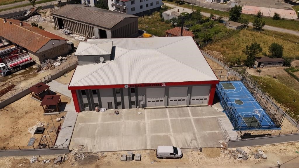 Tekirdağ’da 3 yeni itfaiye istasyonunda çalışmalar sürüyor