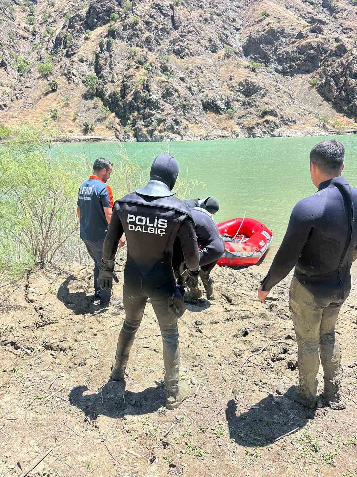 Akıntıya kapılan çocuğun cansız bedenine ulaşıldı