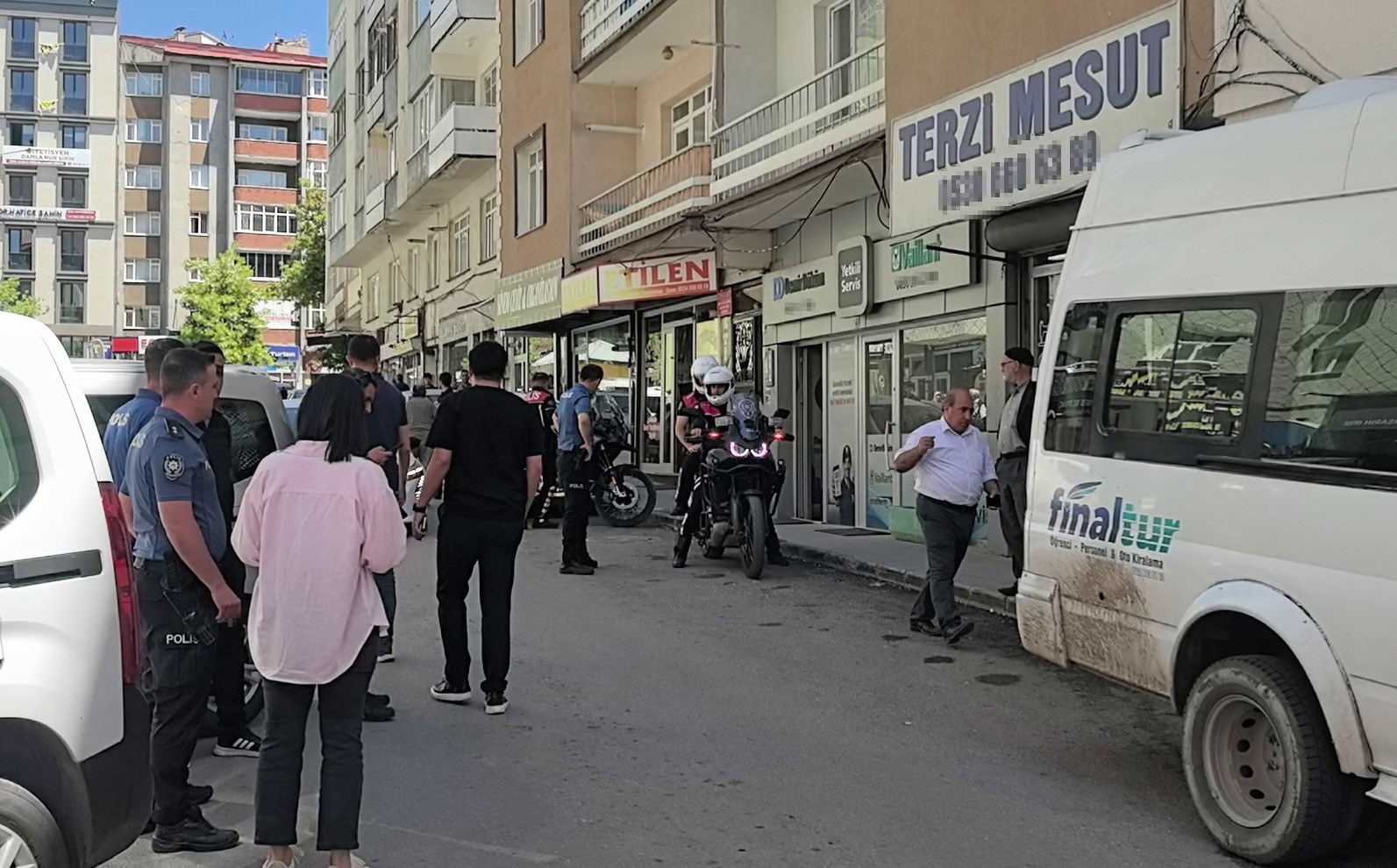Erzurum’da iş yerine silahlı saldırı