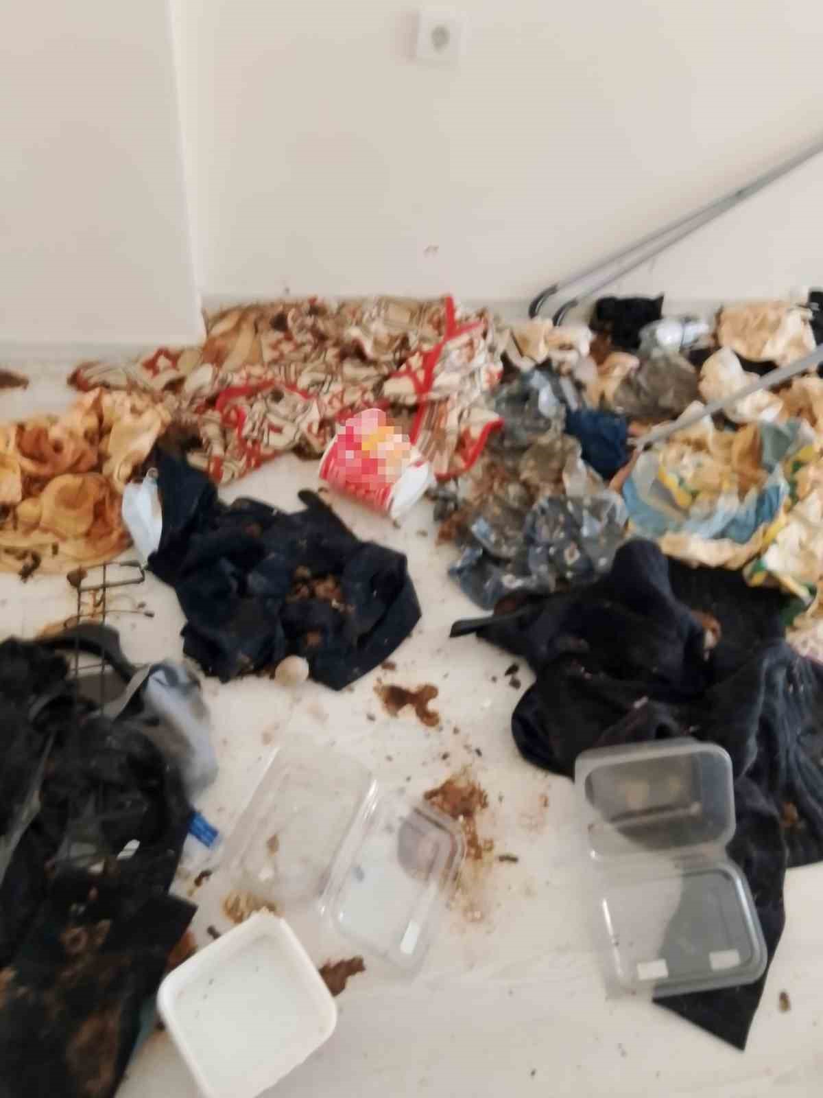Komşuları taşınmak zorunda bırakan koku ihbarında şoke eden manzara