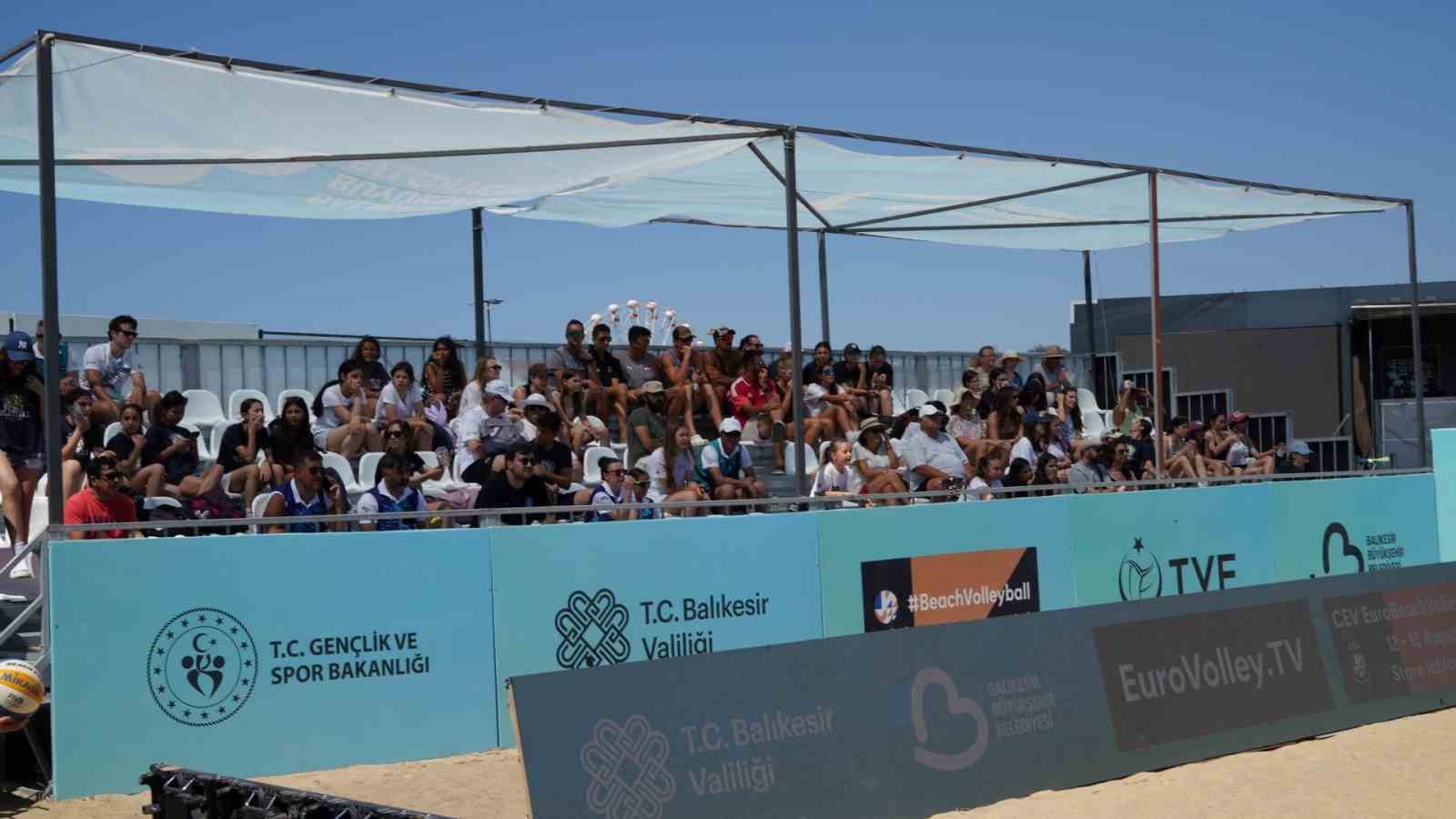 Plaj Voleybolu Dünya Turu’nda Balıkesir Etabı sona erdi