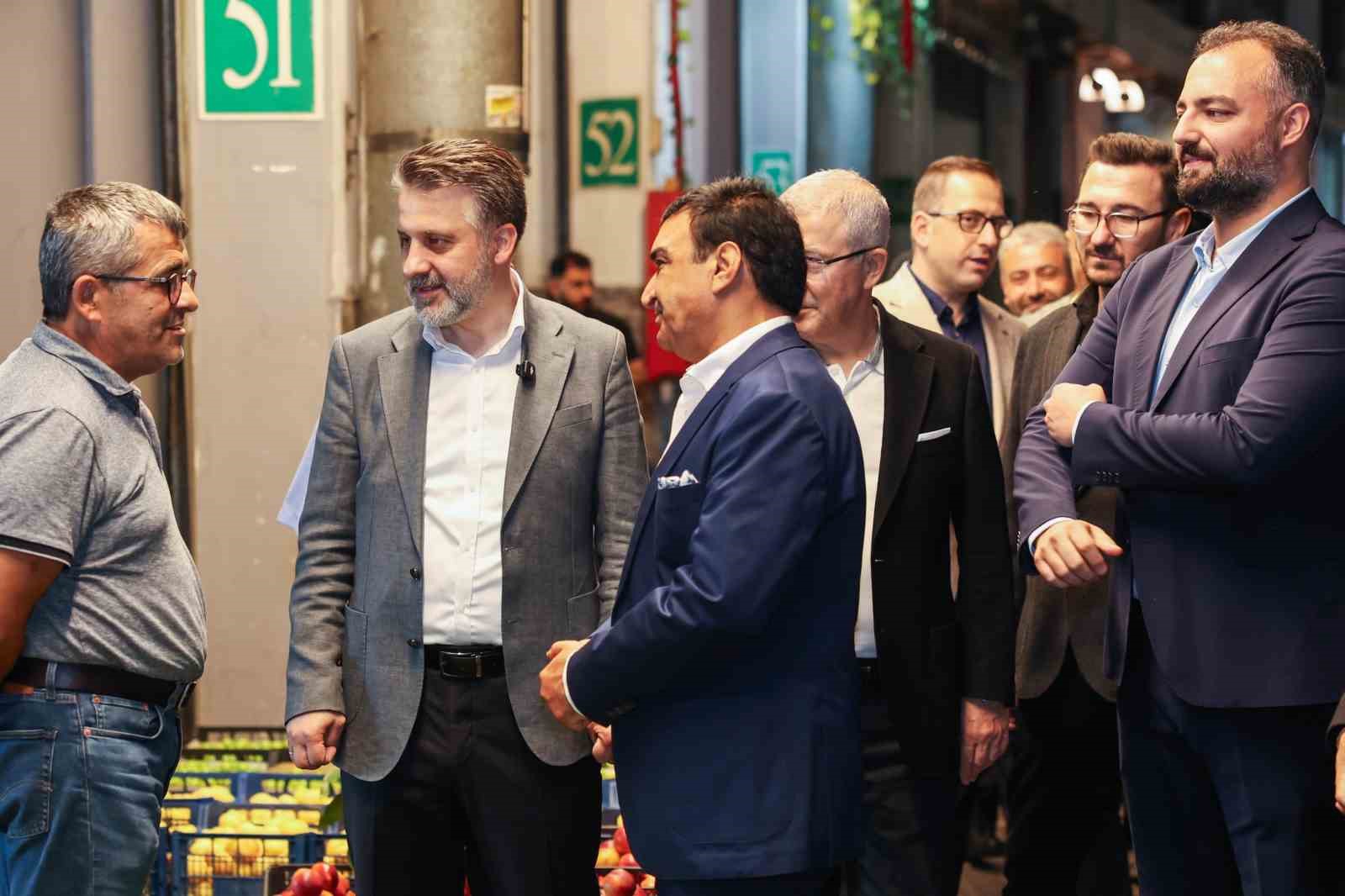 Başkan Vekili Biba’dan Kent Hali’ne yakın takip