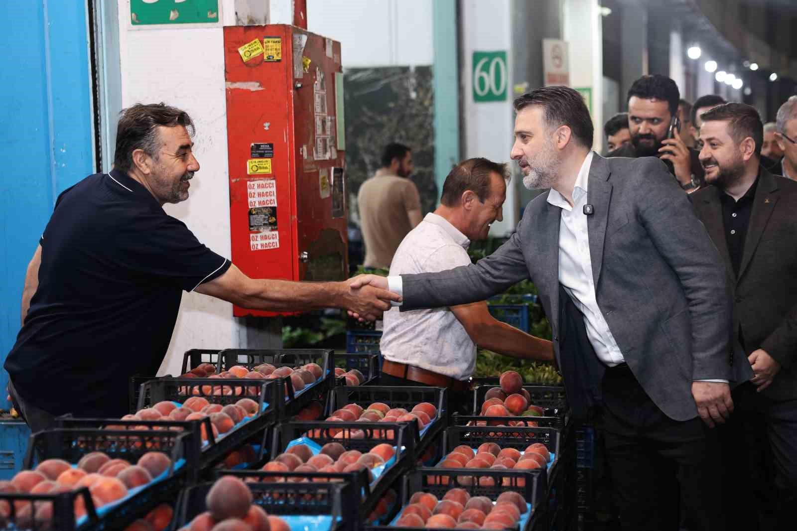 Başkan Vekili Biba’dan Kent Hali’ne yakın takip