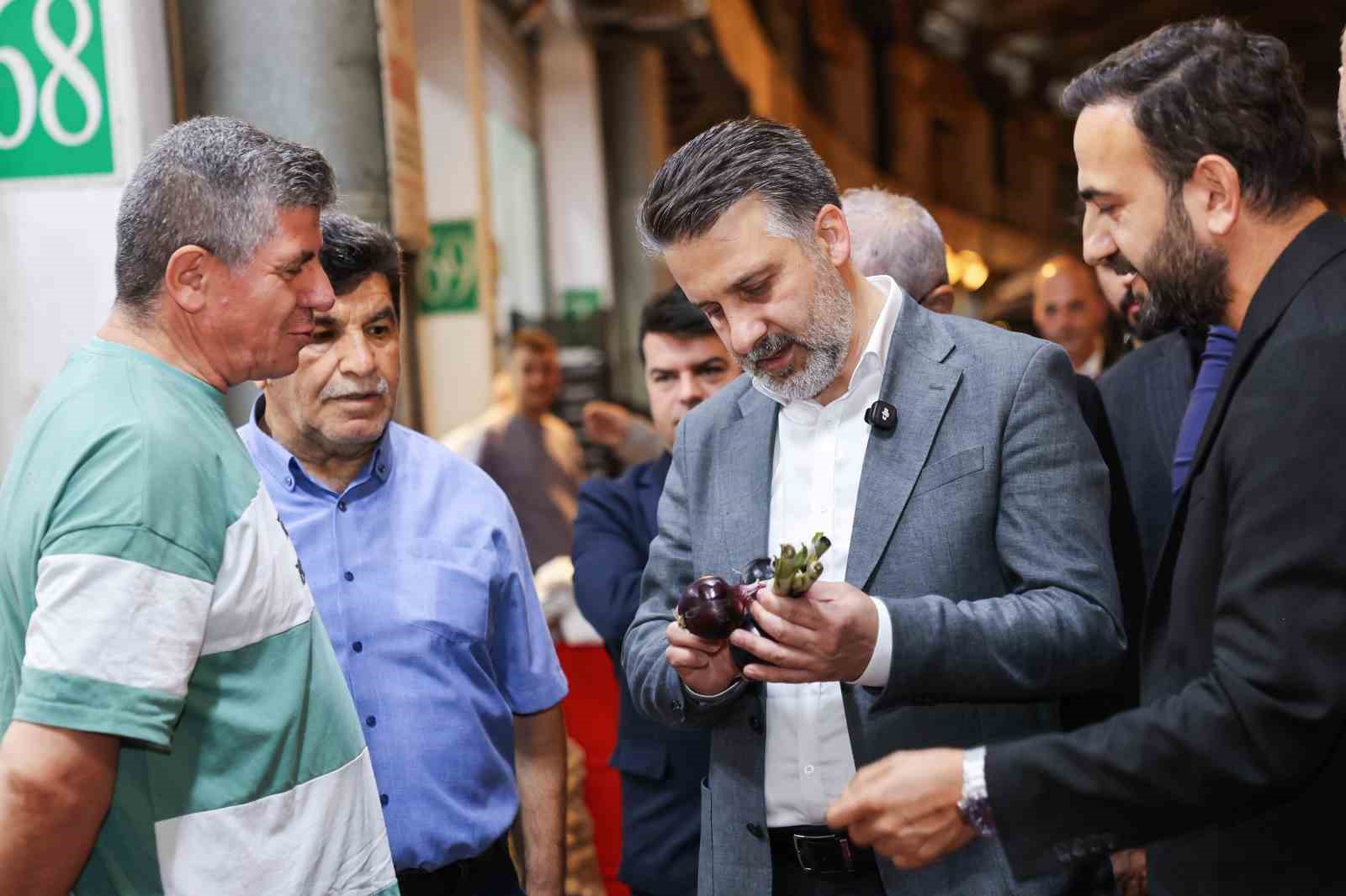 Başkan Vekili Biba’dan Kent Hali’ne yakın takip
