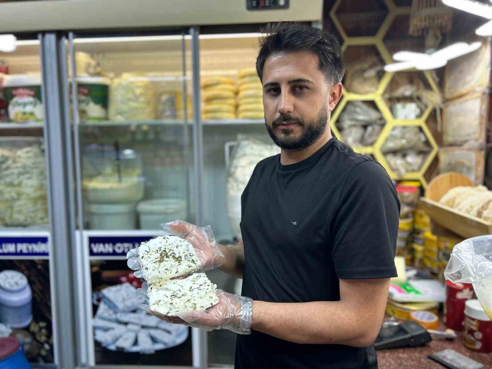 Van otlu peynirinde tuz oranı dengeleniyor