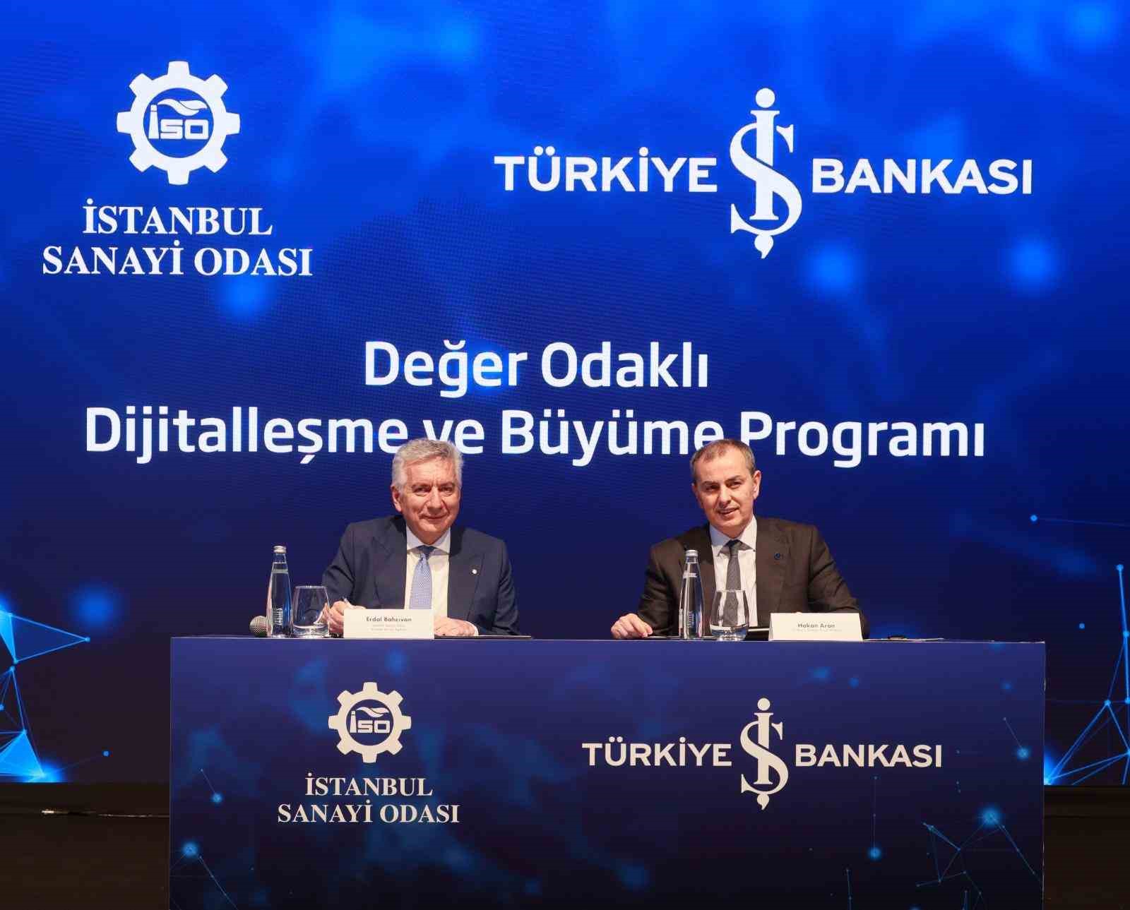 İSO ve Türkiye İş Bankası’ndan KOBİ’lerin dönüşümü için stratejik iş birliği