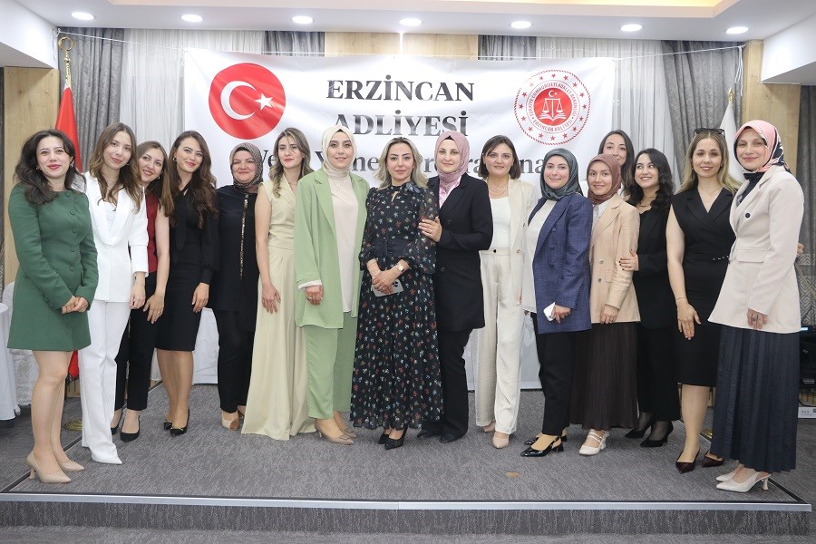 Erzincan’da tayini çıkan hâkim ve savcılar için veda yemeği düzenlendi