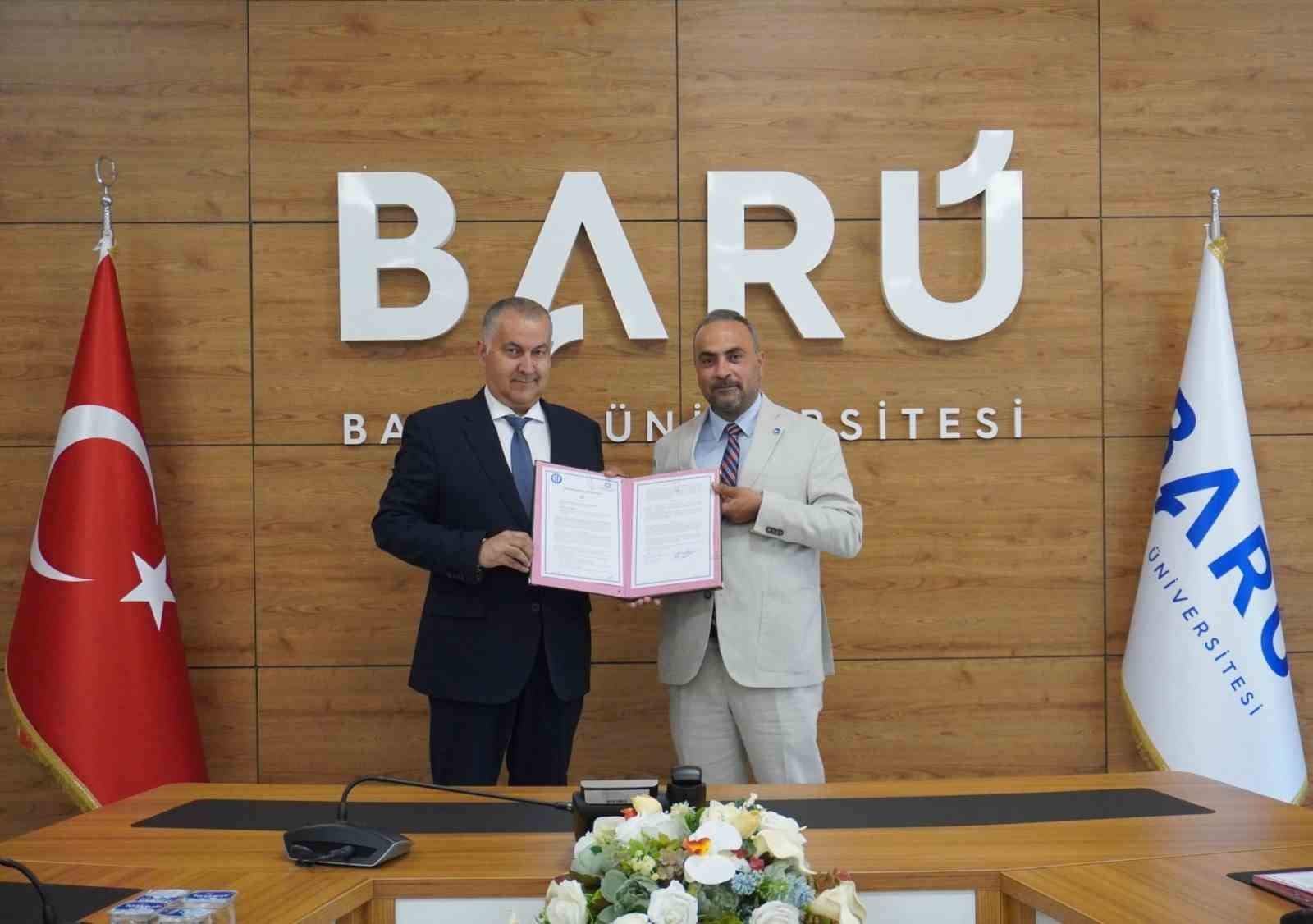 BARÜ ile Todor Kableshkov Ulaştırma Üniversitesi arasında protokol imzalandı