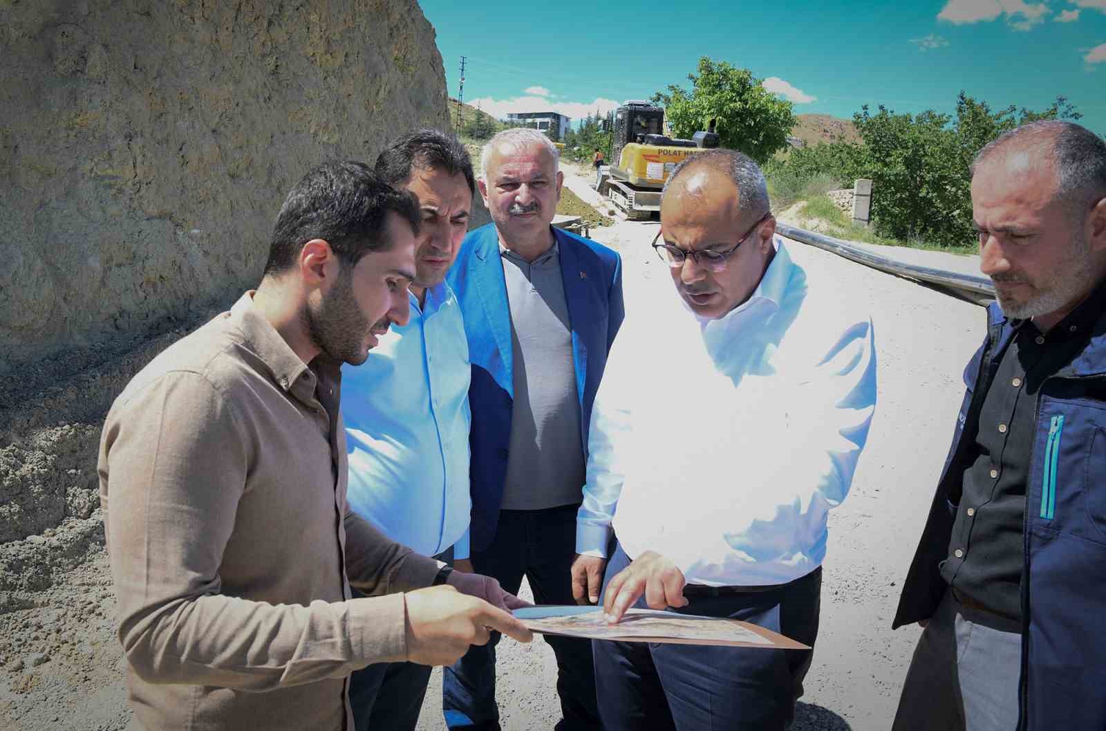 Malatya Büyükşehir Belediyesi’nden Kuluncak’a 41 kilometrelik içme suyu hattı