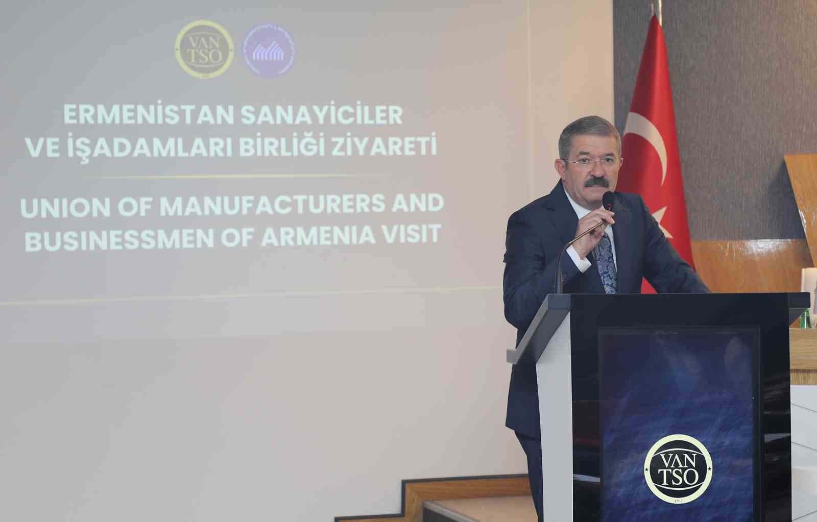 Ermenistan heyetinden Van TSO’ya ziyaret