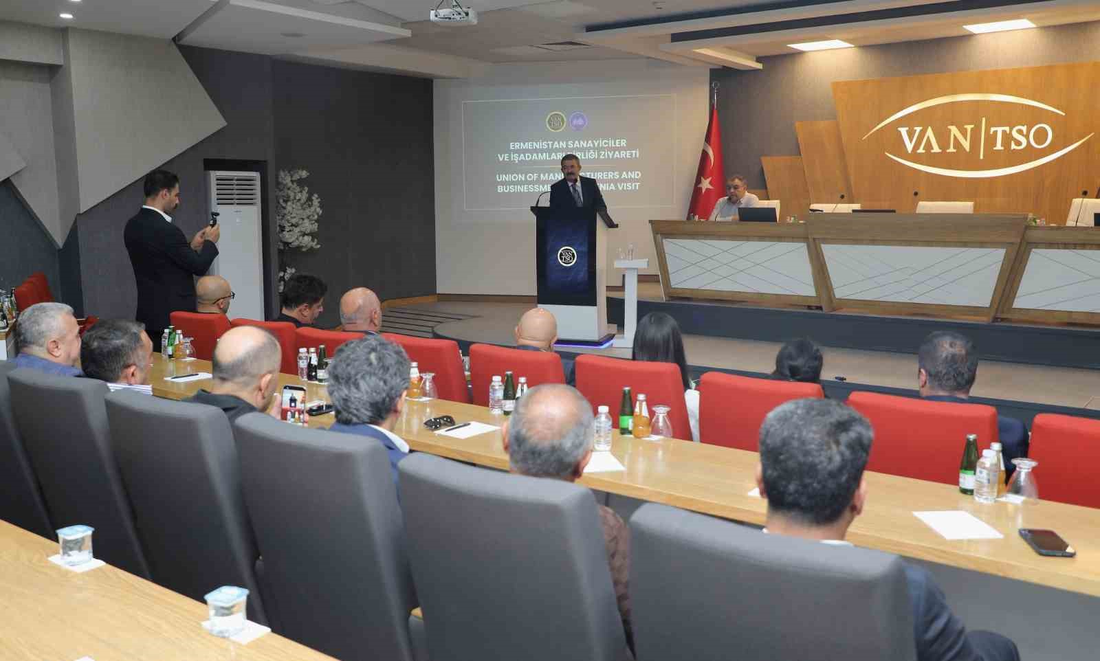 Ermenistan heyetinden Van TSO’ya ziyaret
