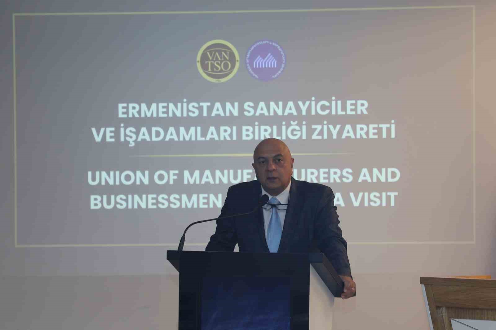 Ermenistan heyetinden Van TSO’ya ziyaret