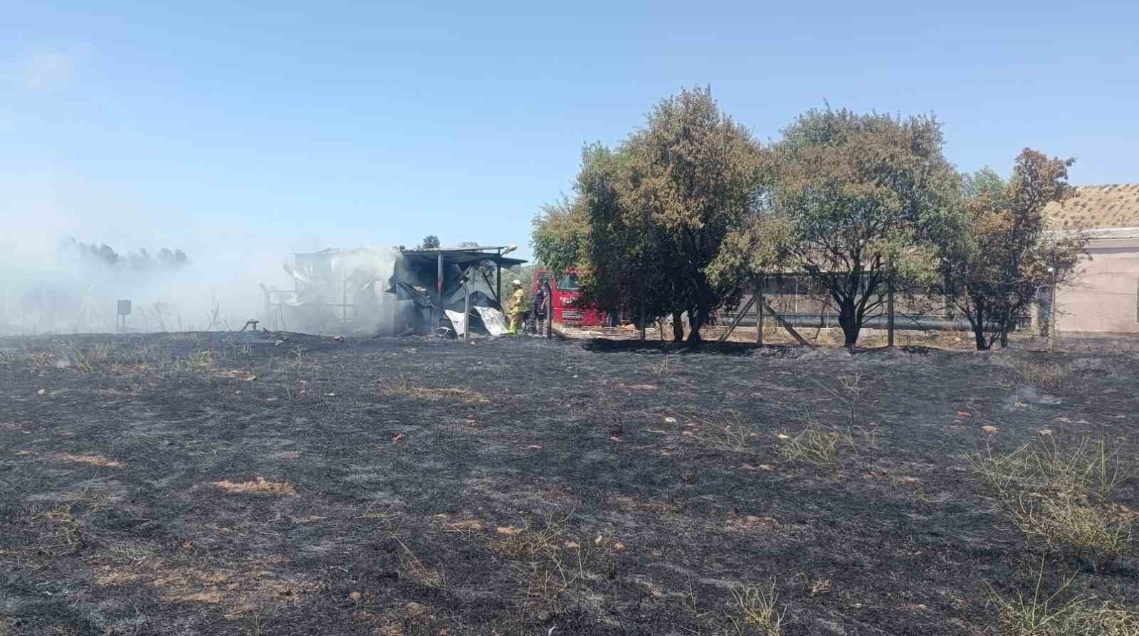 Aşırı sıcaklar Manisa’yı ateş çemberine çevirdi