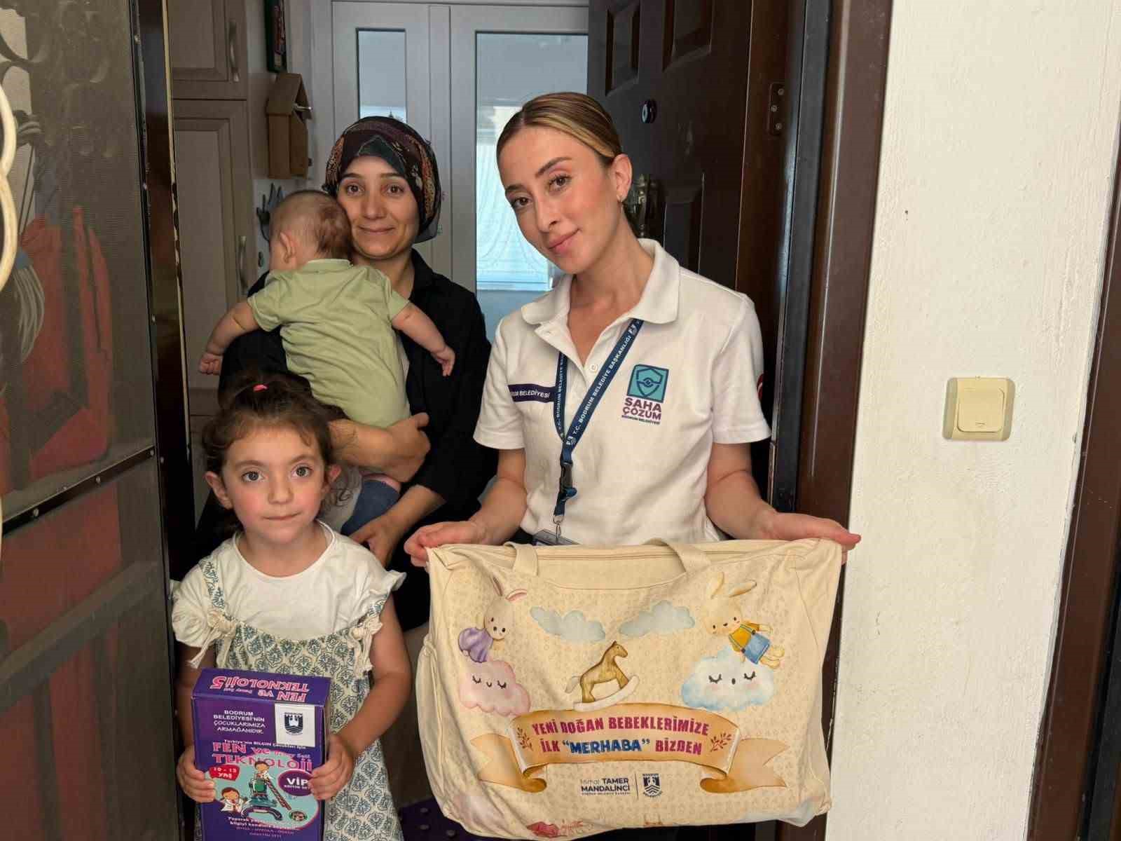 Bodrum’da 245 bebeğe hoş geldin denildi