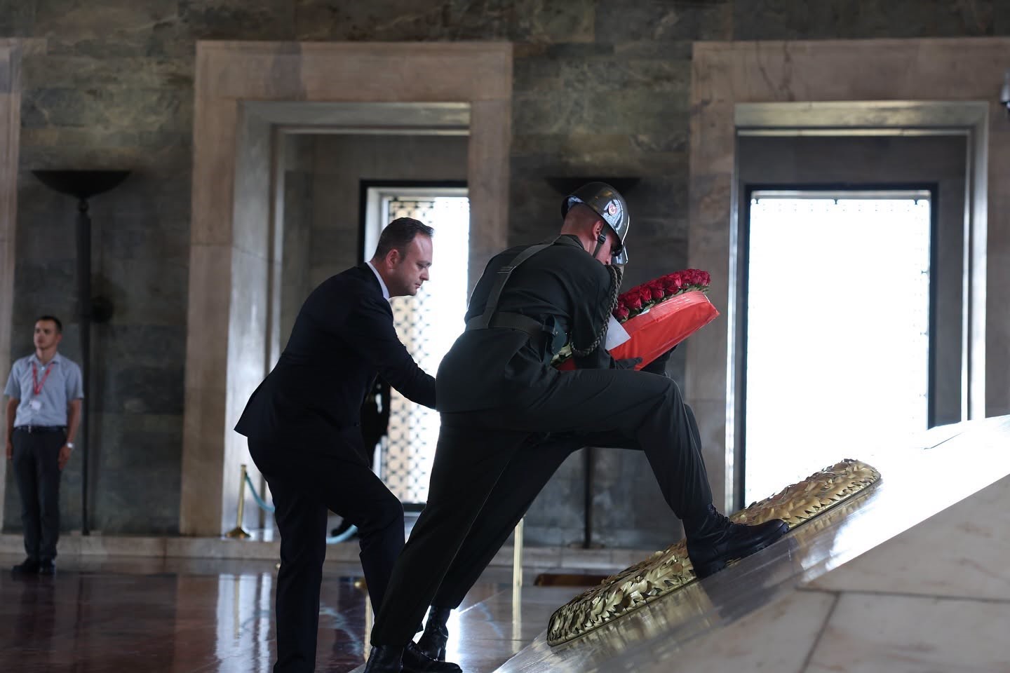 Çivril heyeti Anıtkabir’de Ata’nın huzurunda