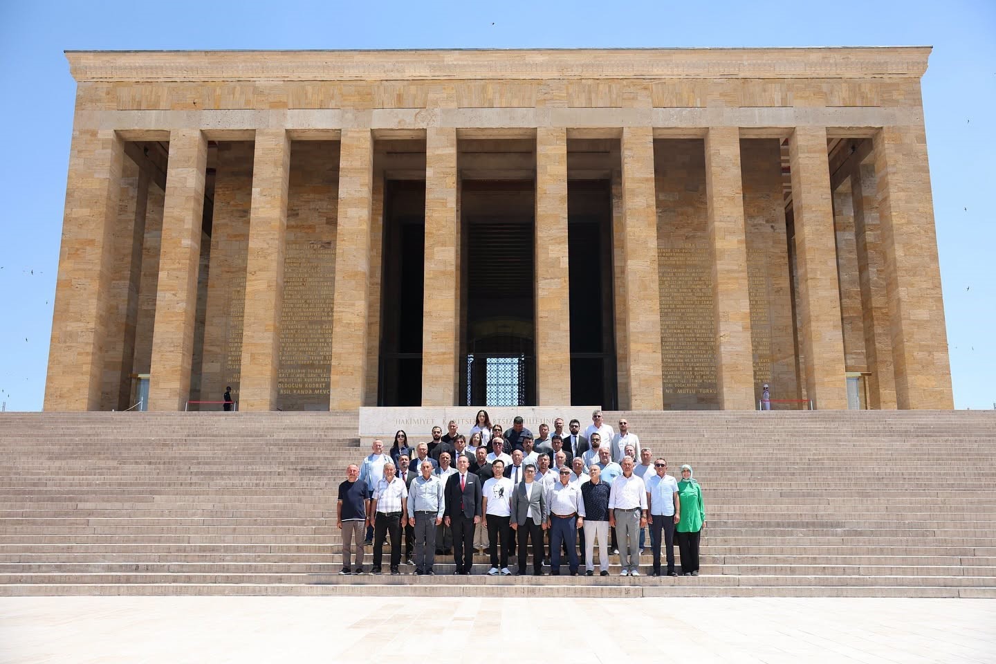 Çivril heyeti Anıtkabir’de Ata’nın huzurunda