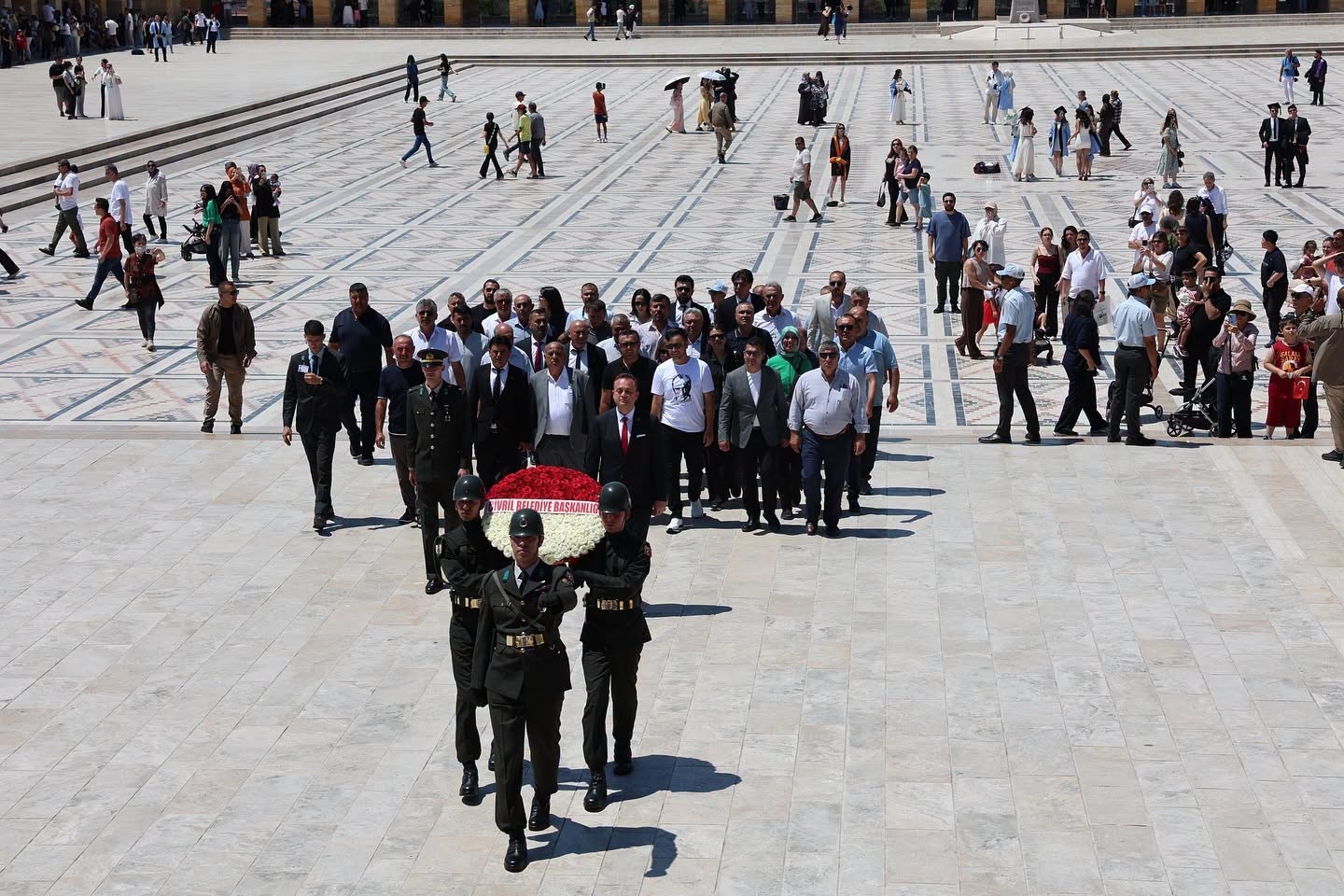 Çivril heyeti Anıtkabir’de Ata’nın huzurunda