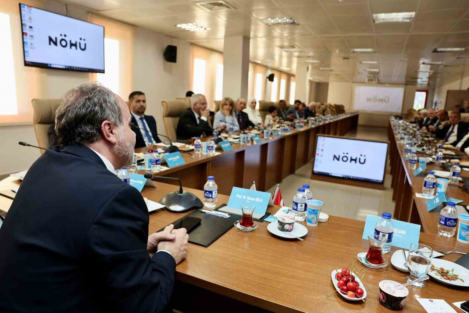 Niğde Ömer Halisdemir Üniversitesi İstanbul Sanayi Odası üyelerini ağırladı
