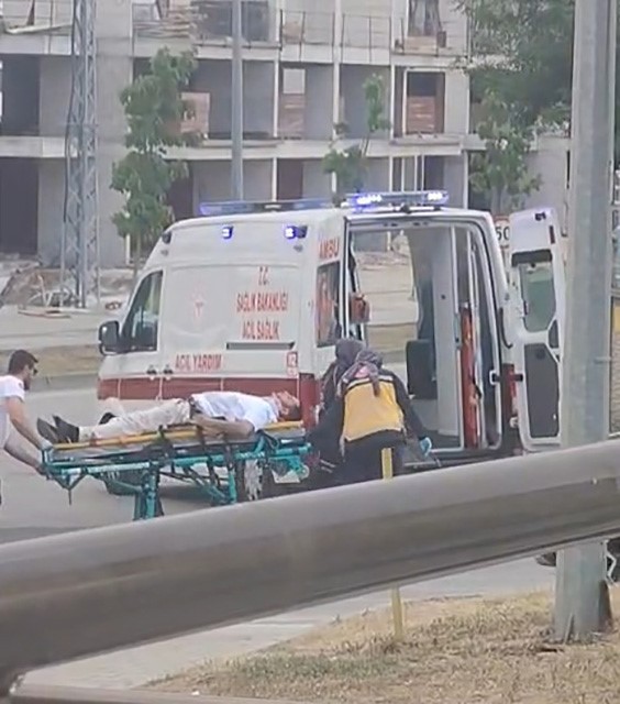 Samsun’da motosiklet kazası: 1 yaralı