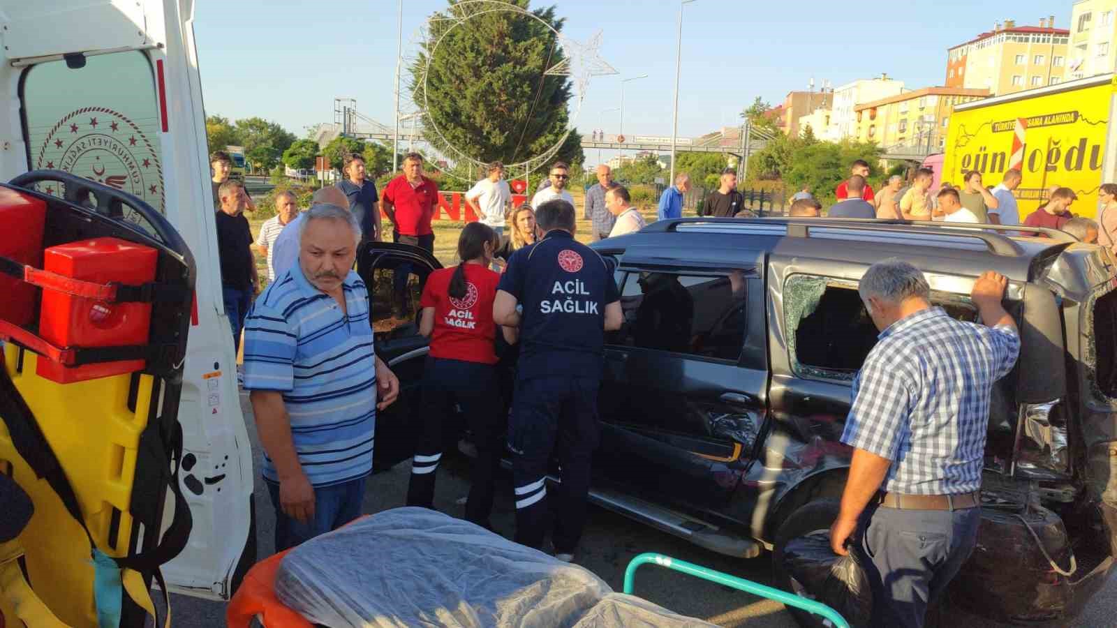 Giresun’da trafik kazası: 1 yaralı