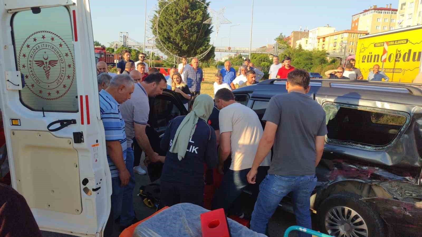 Giresun’da trafik kazası: 1 yaralı