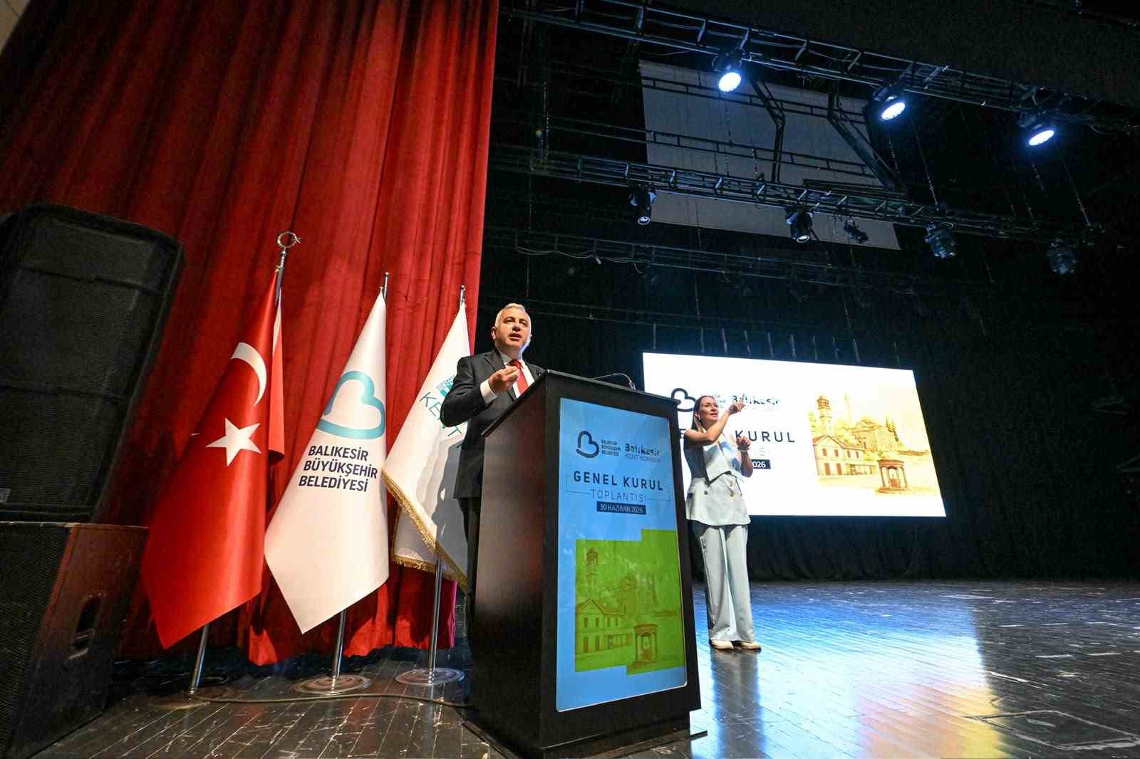Balıkesir Kent Konseyi’nde Özden güven tazeledi