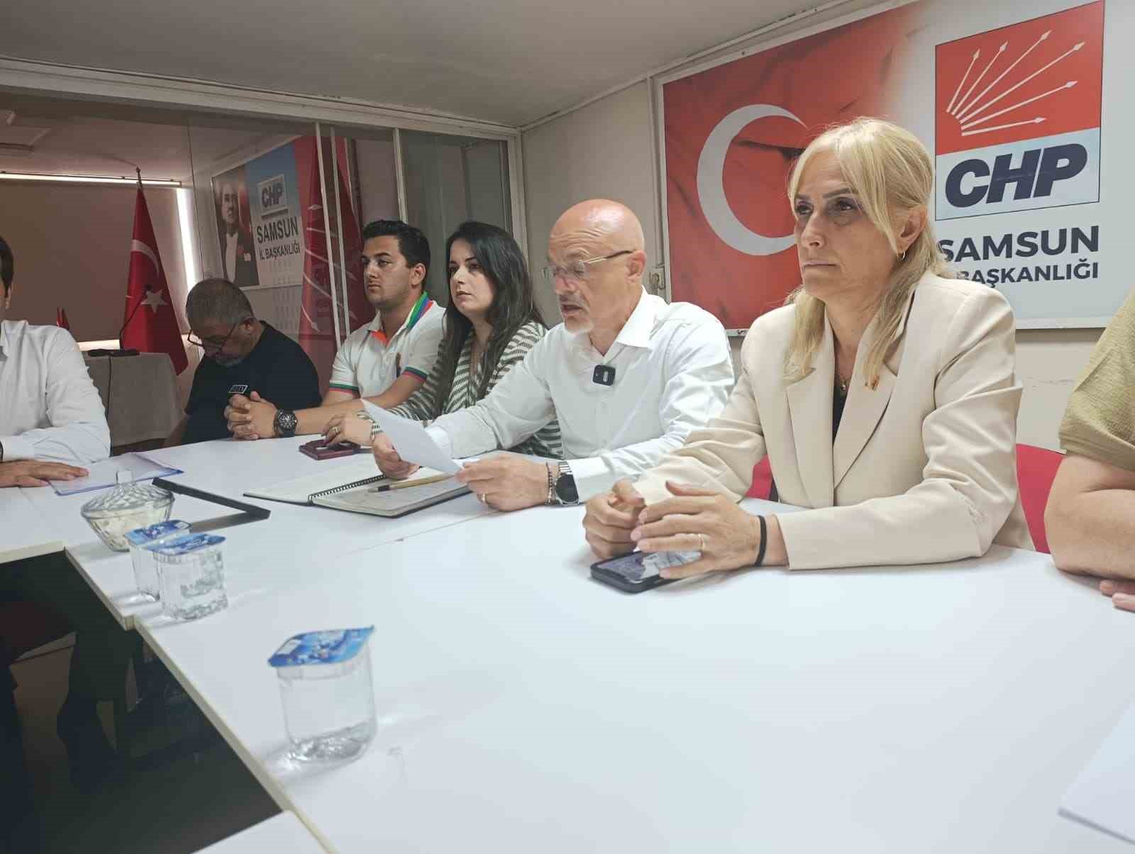 CHP Samsun İl Başkanı Özdağ görevden alındı