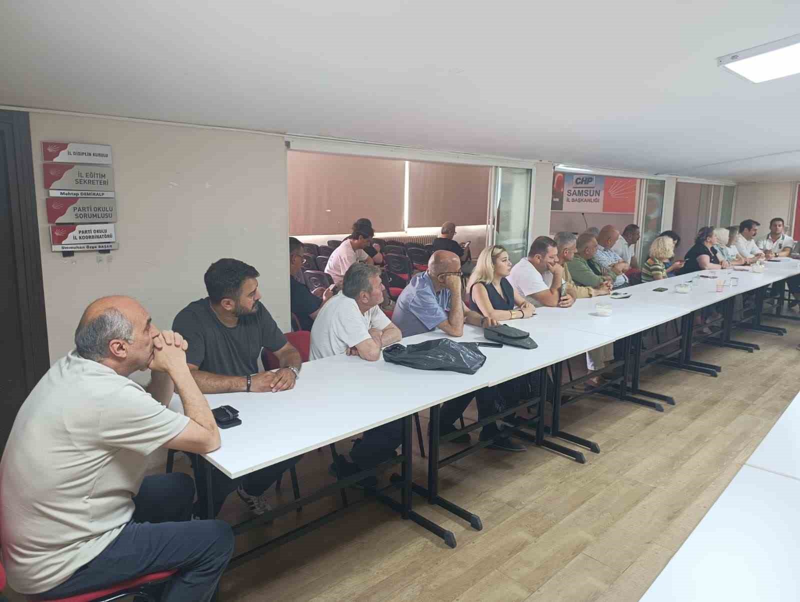 CHP Samsun İl Başkanı Özdağ görevden alındı