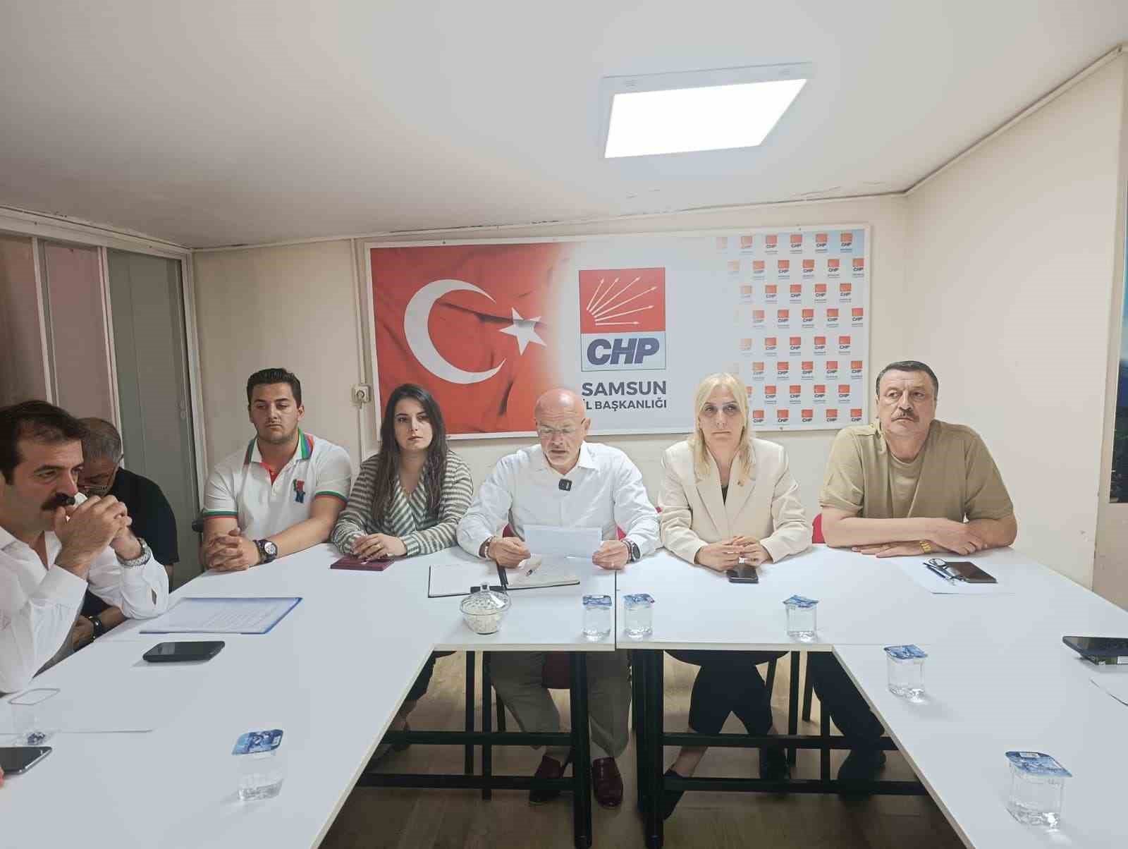 CHP Samsun İl Başkanı Özdağ görevden alındı