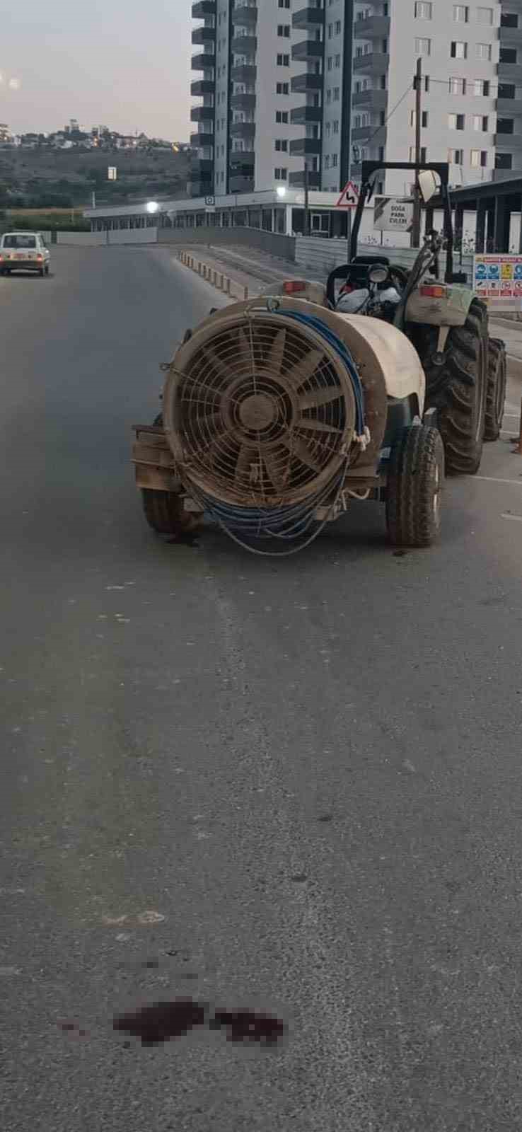 Traktörden düşen kadın hayatını kaybetti