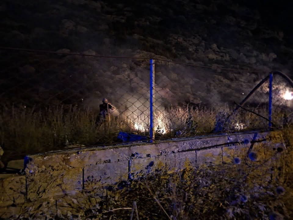 Samandağ’da makilik yangını