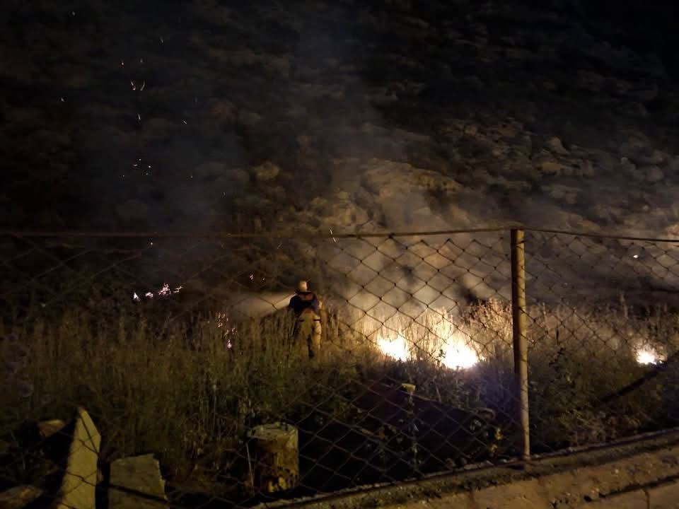 Samandağ’da makilik yangını