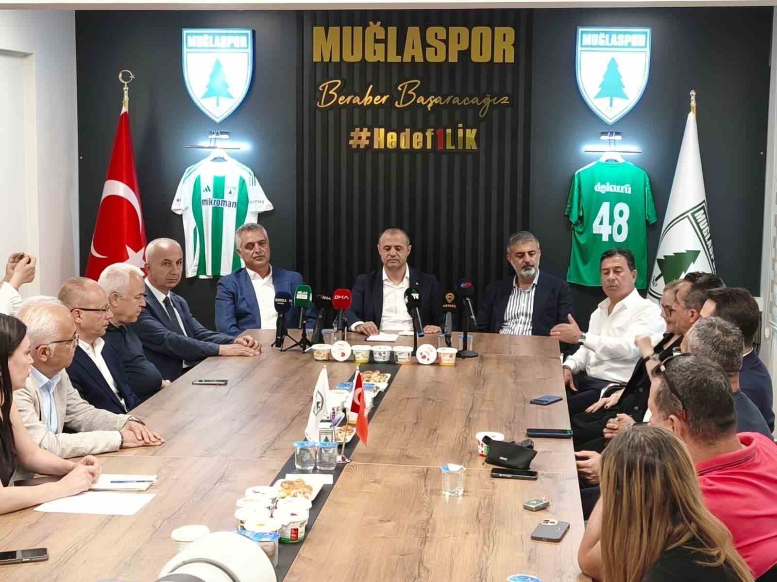 Muğlaspor’da sponsorluk imzaları atıldı