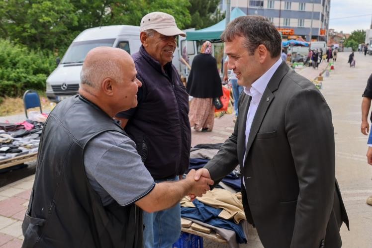 Vali Sözer esnafın ve vatandaşın nabzını tuttu