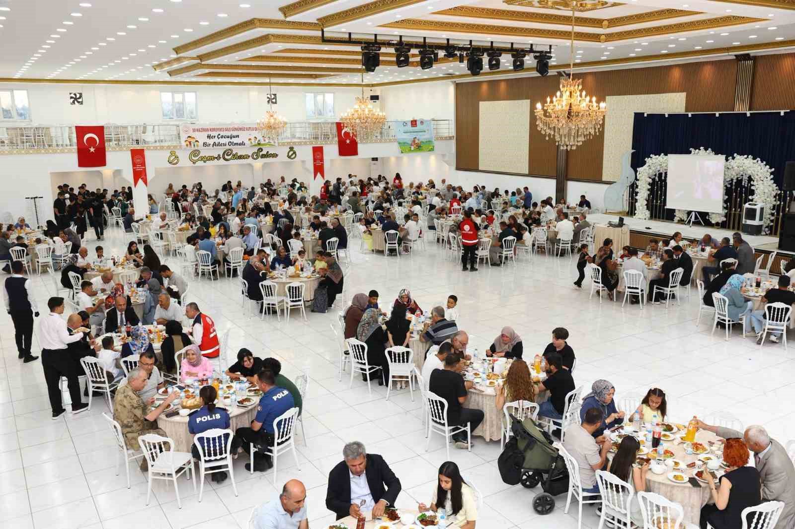 Koruyucu Aile Günü’nde aileler ve çocuklar aynı sofrada buluştu
