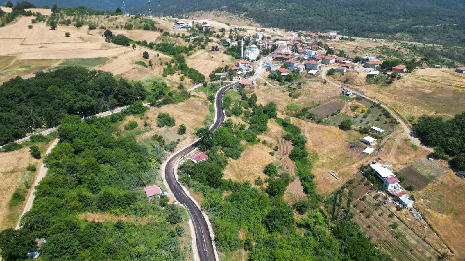 Orhaneli’nin yolları yenileniyor