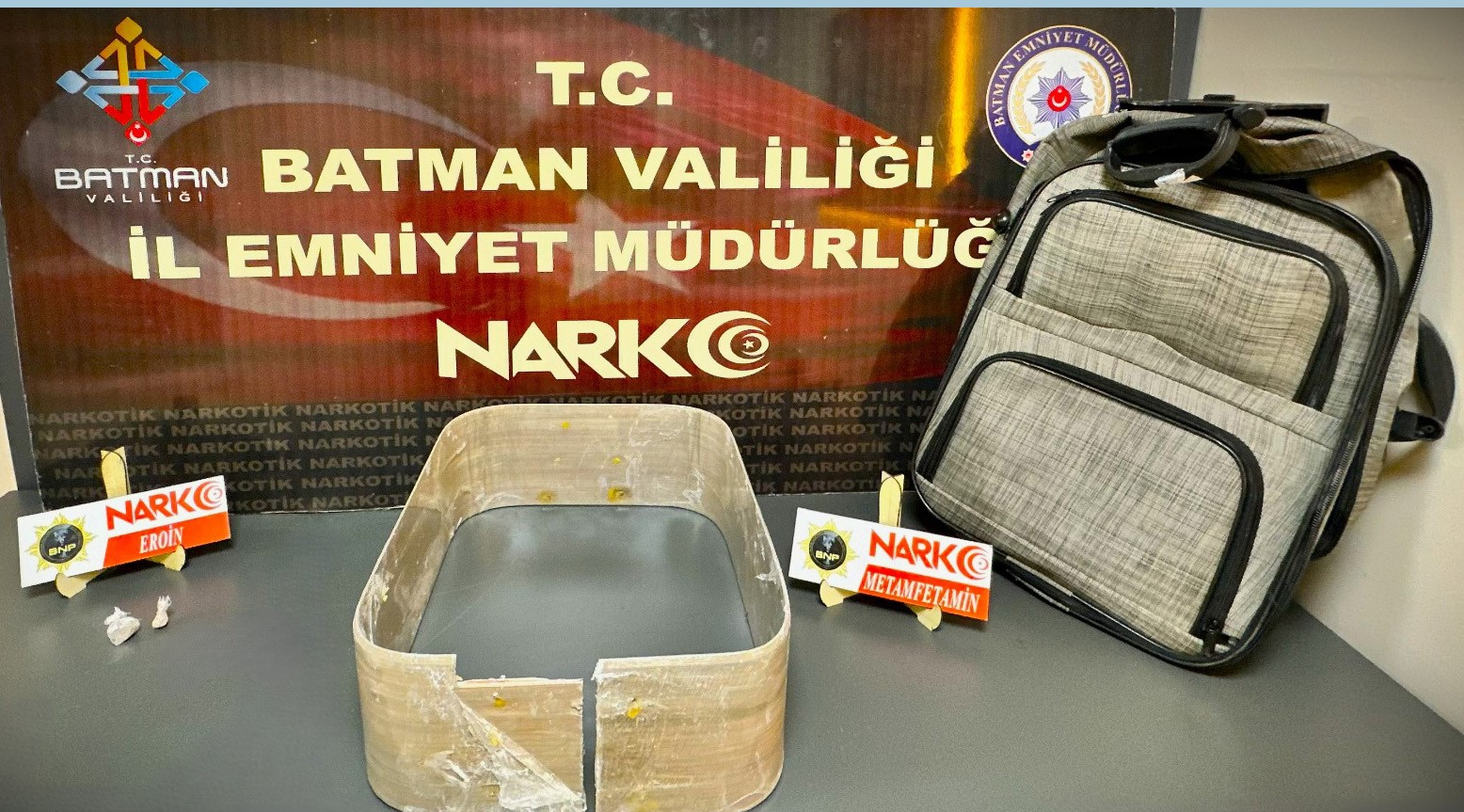 Batman’da akılalmaz sevkiyat yöntemi dedektör köpek Mailo’ya takıldı