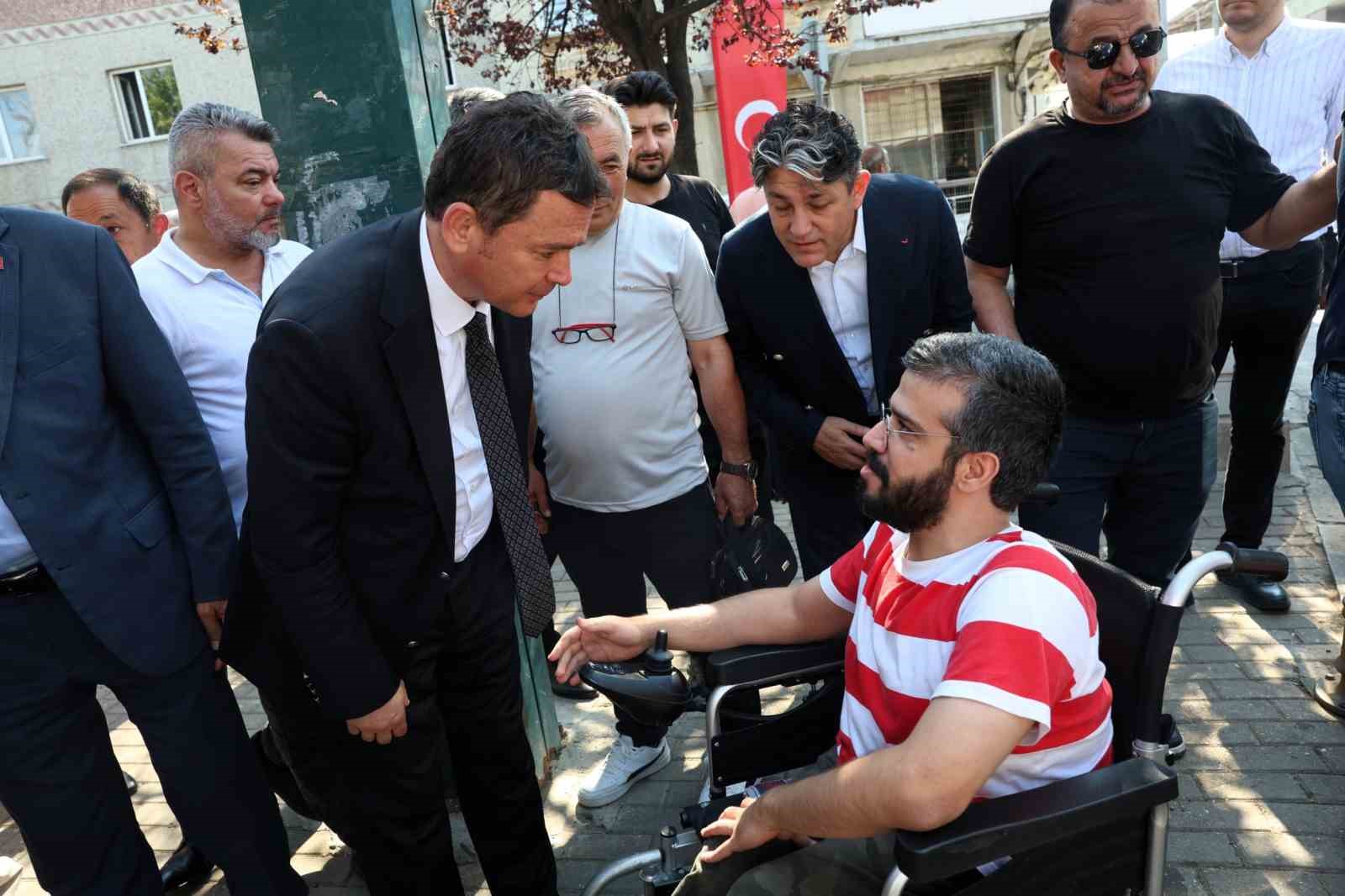 Başkan Aydın mahalle buluşmalarını Alemdar’da sürdürdü