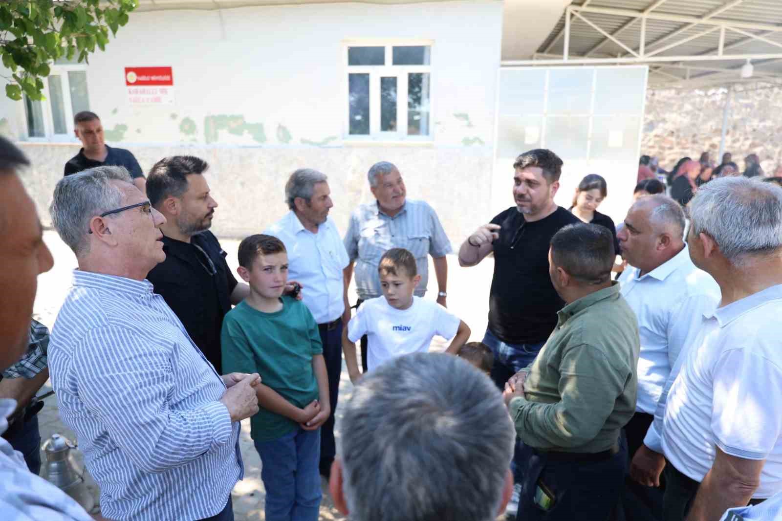 Başkan Tetik, mahalle sakinleri ile bir araya geldi