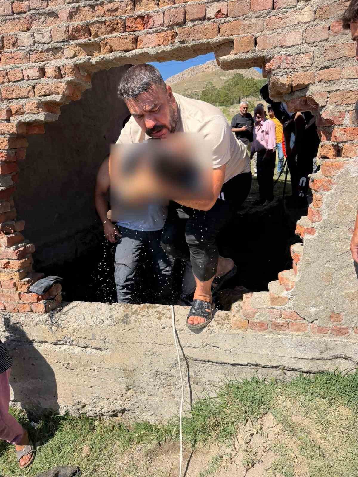 Van’da kaybolan çocuk su kuyusunda ölü bulundu