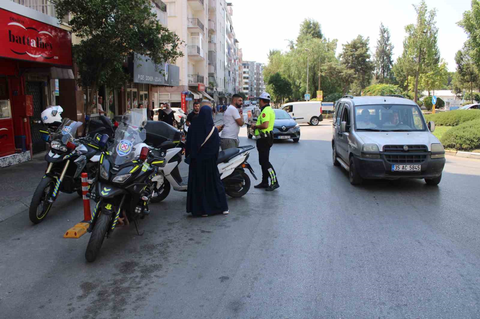 Aydın’da motosiklet sürücüleri denetlendi