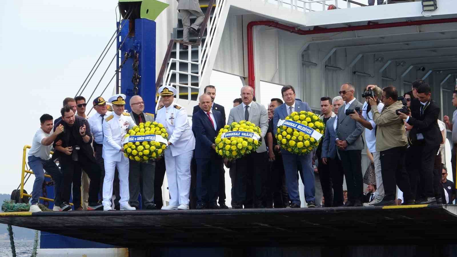 Çanakkale’de Kabotaj Bayramı’nın 100’üncü yıl dönümü kutlandı