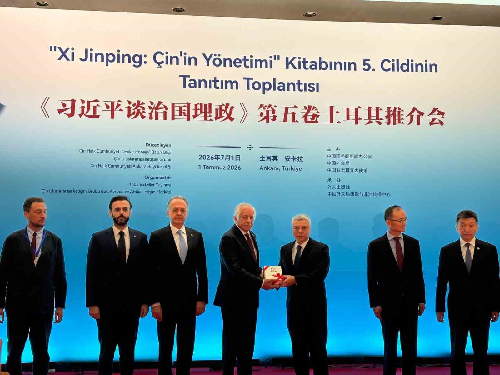 "Xi Jinping: Çin’in Yönetimi" kitabının 5. cildi tanıtıldı