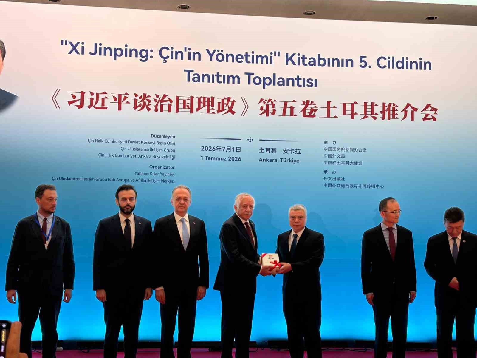"Xi Jinping: Çin’in Yönetimi" kitabının 5. cildi tanıtıldı