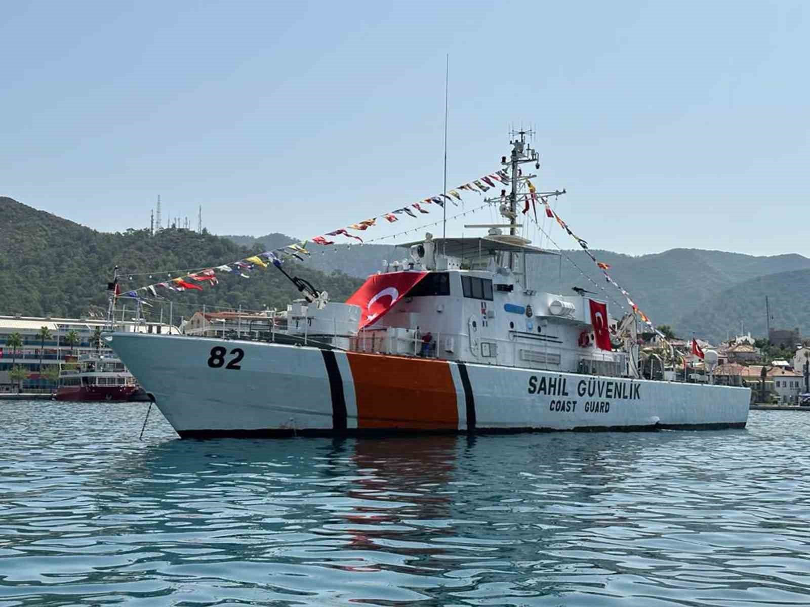 Sahil Güvenlik botları Denizcilik ve Kabotaj Bayramı’nda ziyarete açıldı
