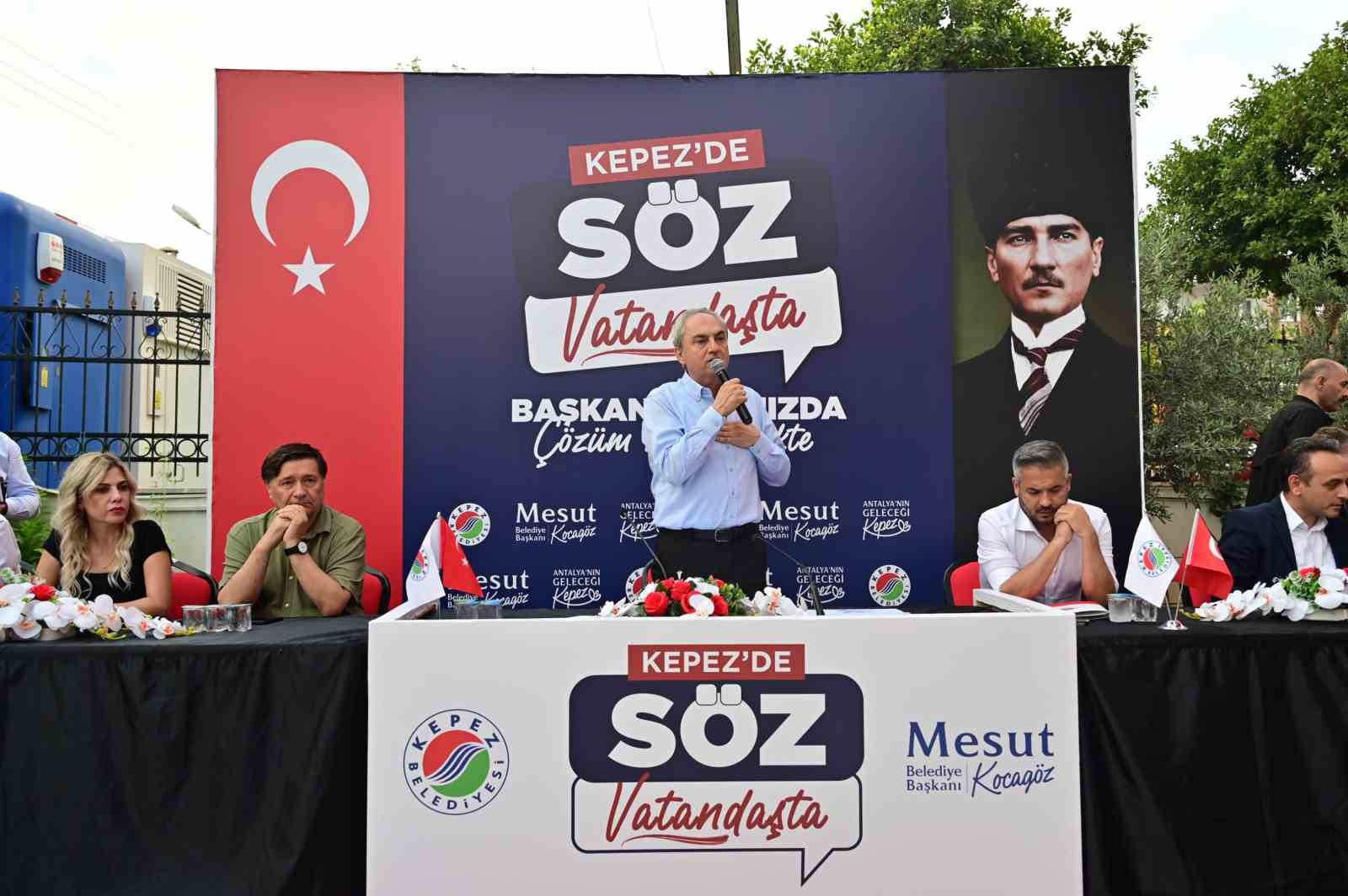 Kepez’de mahallelerin sesi Halk Buluşması’nda yükselecek