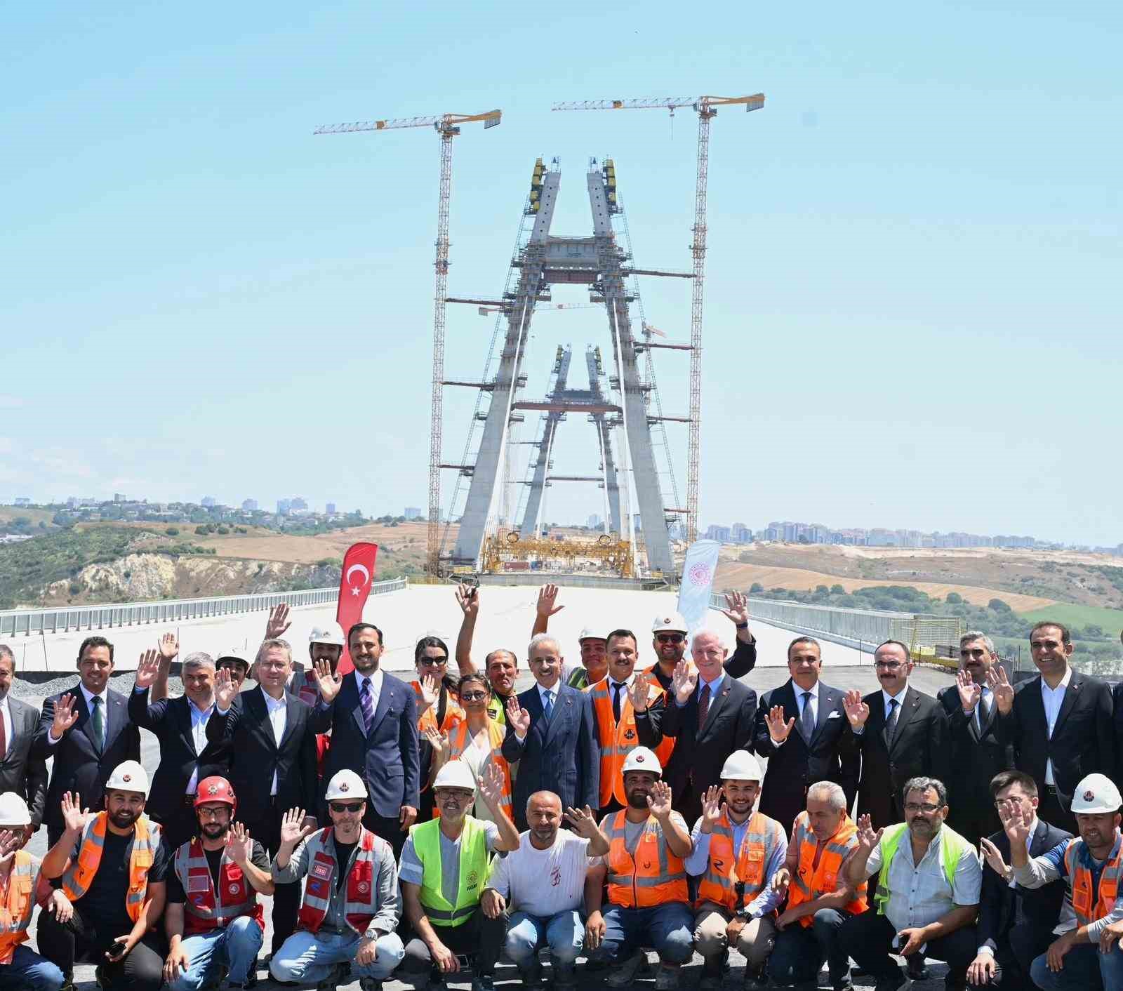 Kuzey Marmara Otoyolu’nun son halkasında çalışmalar hızlandı