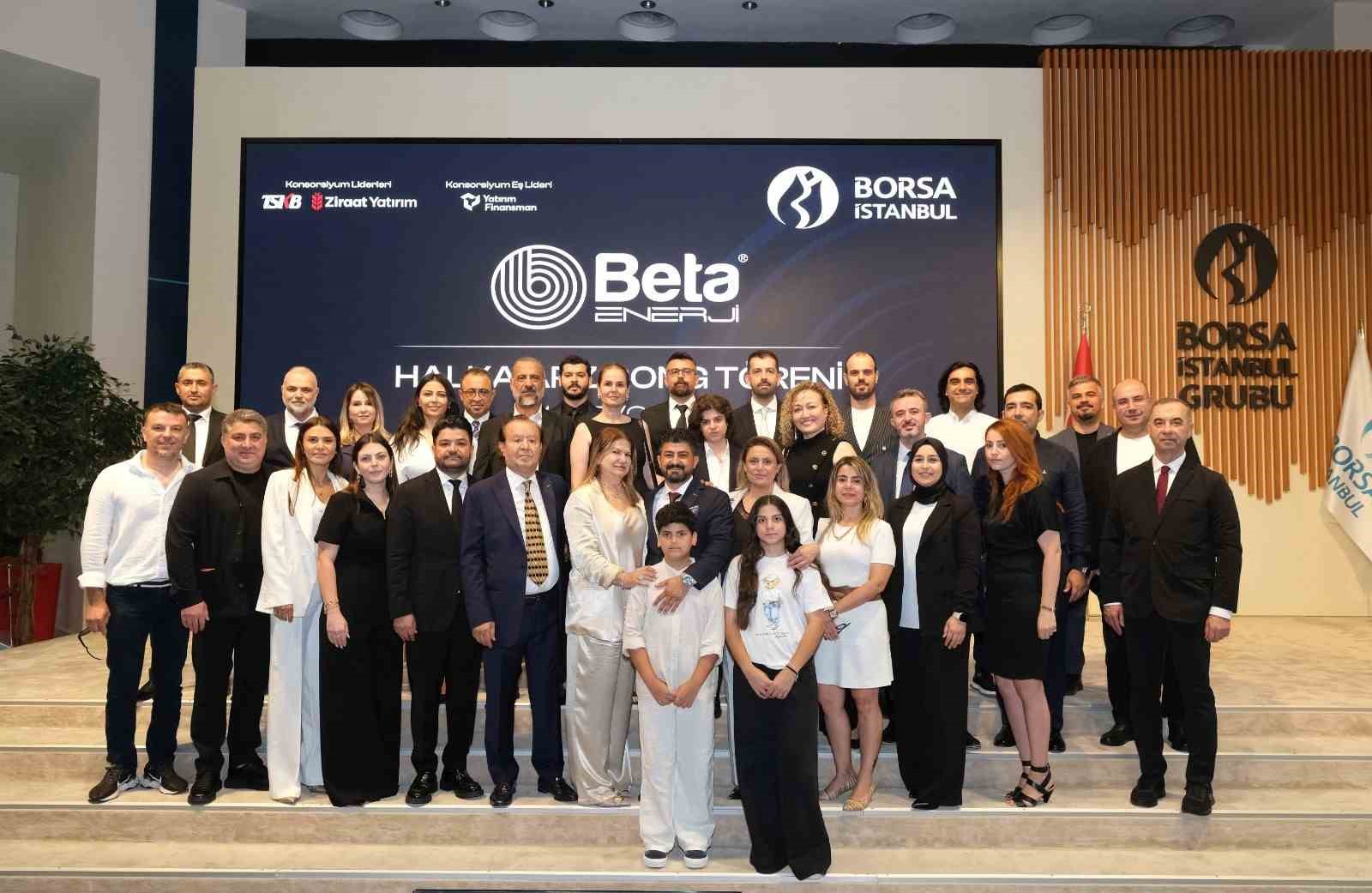Borsa İstanbul’da gong Beta Enerji için çaldı